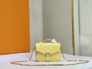 Mini bolso cruzado con solapa de alta calidad, bolso de diseñador para mujer de cuero genuino de nueva calidad, bolso de hombro cuadrado pequeño, mensajero 81390