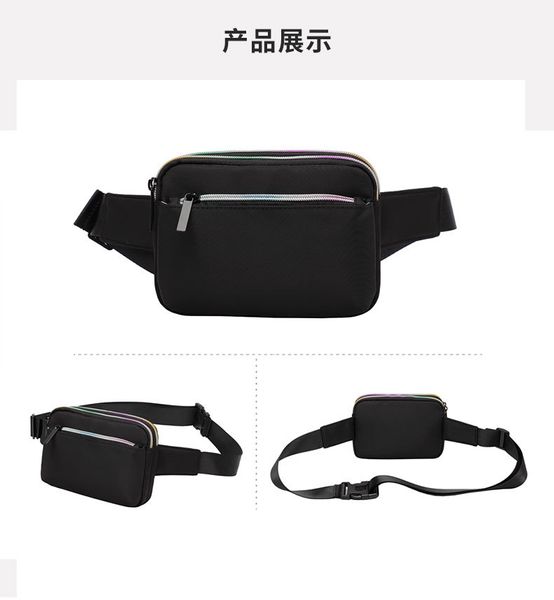 Haute qualité Hommes Femmes Taille Sacs En Cuir Sport Coureur Fanny Pack Ventre Taille Bum Sac Fitness Courir Ceinture Jogging Poche Dos Grille Sacs # 888