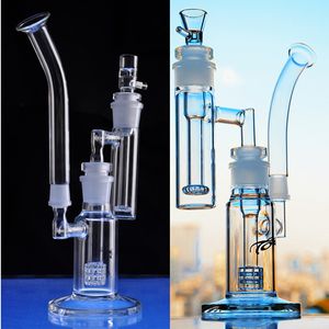 13 pulgadas extraíble 5 piezas combinación de cachimba Bongs de agua 18,8 mm Tazón Dab Rigs Recyler Glass Bubble cerveza bongr