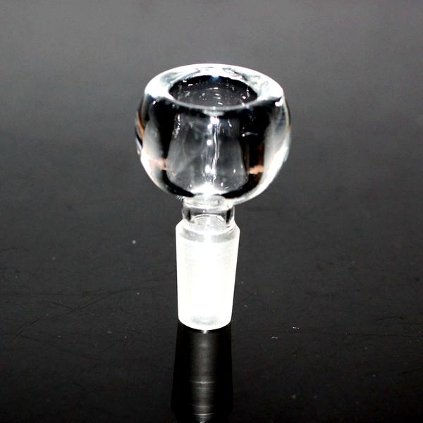 Bol en verre boule super épais pour bang narguilés tabac à fumer 14 18mm bols accessoires tuyaux clairs