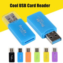 Hoge Qunity Support USB 2.0 Memory Card Reader High Speed ​​Micro SD TF -adapter