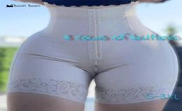 Pantalones cortos de elevación de tope de gran altura fajas colombianas después de la cirugía Skims Kim Kardashian BBL Op suministros Mujer Tummy Control 2201254722547