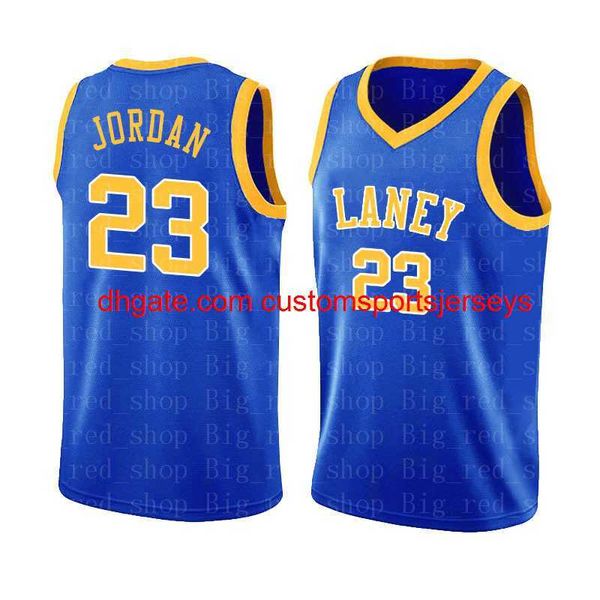 lycée 23 Michael 14 WILL SMITH BEL-AIR Academy Jersey # 25 CARLTON BANKS 1% Maillots de basket-ball cousus Jaune