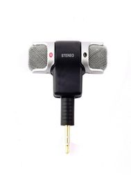 Haute sensibilité professionnelle 35MM ECMDS70P Mini micro portable Microphone stéréo numérique double bande sonore pour enregistreur PC Mobile Pho8981048