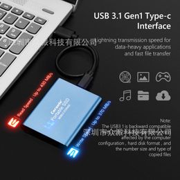 Hoge snelheid 2 TB Portable SSD 1 TB Flash Hard Drive External Type-C USB3.1 Opslag HD Hard Disk voor laptop PC 500 GB HDD