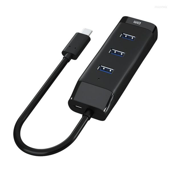 Adaptateur Hub Compact Portable haute vitesse 4 ports USB 3.0 CHB037 pour ordinateur Portable PC de haute qualité