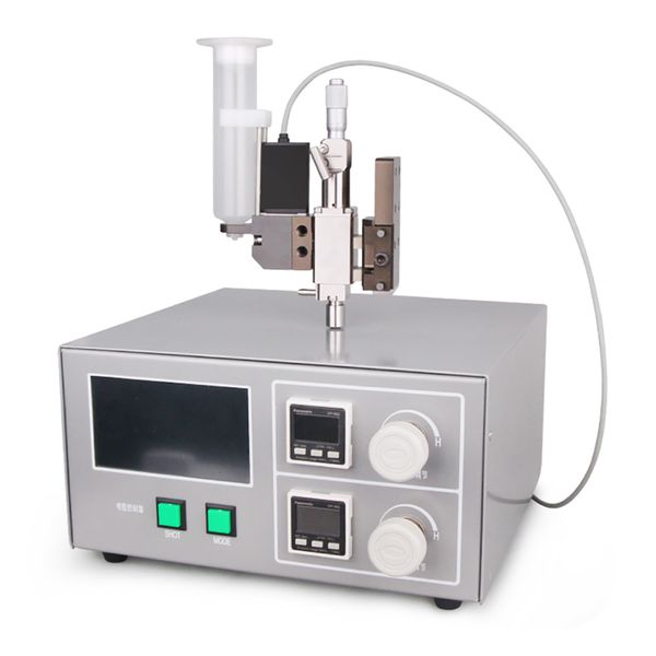 Machine de distribution de soupape d'injection à grande vitesse soupape de distribution sans contact micromètre réglage fin soupape rapide