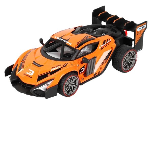 Haute vitesse RC voiture électrique pulvérisation 2.4G radiocommandé RC dérive cadre en métal télécommande RC voiture de course modèle enfants jouets garçons