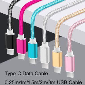 Hoge snelheid Type C-kabel Micro USB-kabels Android-oplaadkabel LG G5 Google Pixel Synchronisatiegegevens Snelle oplader