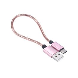 Cable de carga de datos USB de alta velocidad de alta velocidad para 20 cm para la carga de datos USB para Samsung Xiaomi Power Bank