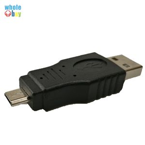 Adaptateur de convertisseur USB 2.0 mâle vers Micro USB mâle, haute vitesse, connecteur M à M, conception Simple classique, en stock, 300 pièces/lot