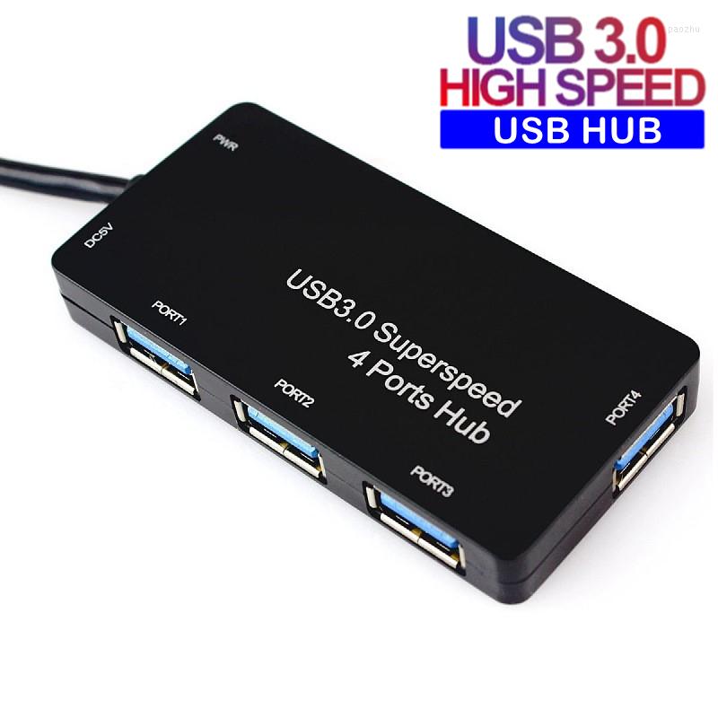 High Speed USB 3.0 HUB Multi Splitter 4 Ports Expander Adapter Computer Accessories For Laptop PC Supplies