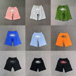 High Street Devils Island Imprimé Shorts Summer Pantalon Fashion Mens Mens pour femmes Sports Short Casual Guard Pants CSD2404163-12
