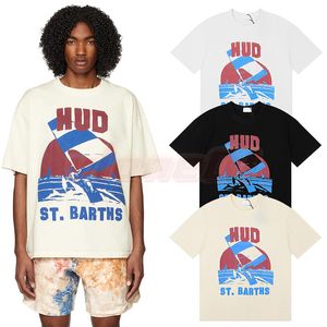 High Street Fashion Brand Hommes T-shirts Designer Hommes Impression Tees Femmes Hip Hop Tops Taille S-XL