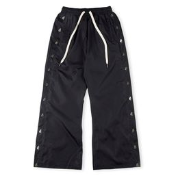 High Street Joggingbroek Broek Heren Zijknop Joggers Trekkoord Street Wear Superieure Hip Hop Broek