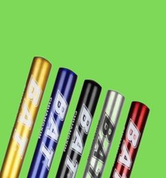 Batte de Baseball en aluminium haute résistance, 20 pouces, balle dure, noir, bleu, rouge, entraînement, Softball, bâton 1267072
