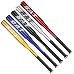 Batte de Baseball en aluminium haute résistance, 20 pouces, balle dure, noir, bleu, rouge, entraînement, Softball, Stick289g