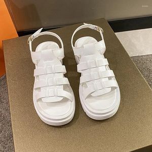 Hoge zomer s sandalen kwaliteit dames gladiator schoenen casual vrouwen