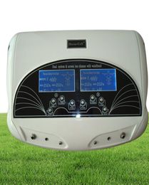 High Tech Dual Lon Cleanse Detox Foot Spa DHLFedexUPSEMS High Ionic Cleaner Detox Machine Spa Salon Machine1272598