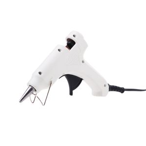 Freeshipping High Temp Heater melt Glue Gun 20W Handy con 50 Glue Sticks Herramienta de reparación de injertos pistolas silicona caliente pistola pegamento