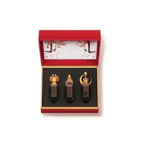 Alto El último estilo de estilo C-L Perfume Set 3pcs 9 ml de la serie Loubi Fragance Fragance Snake Prince Love Falcon Beetle 3 en 1 Box Traje para regalos Entrega rápida