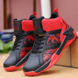 Chaussures de basket montantes hommes baskets d'extérieur tenue femme résistant amorti chaussures de sport respirant unisexe chaussures de sport L52