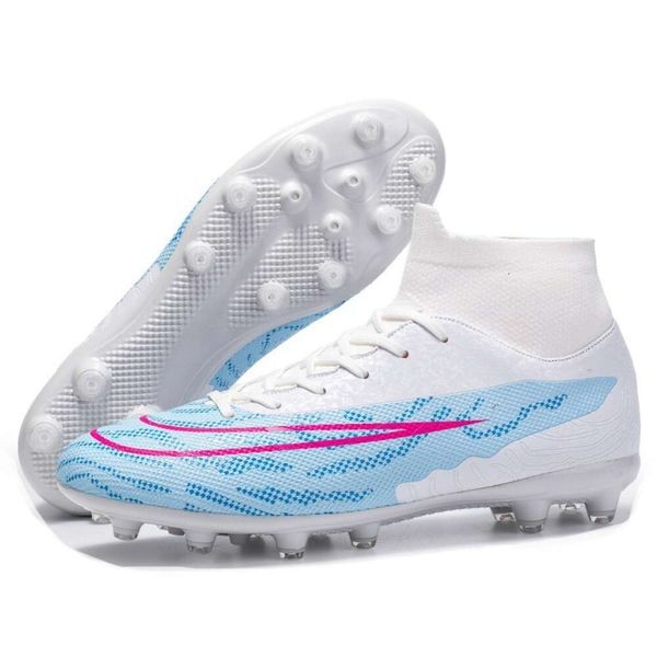 Botas de fútbol profesionales de alta calidad para hombre y mujer, botas de fútbol AG TF, tacos antideslizantes, zapatos de entrenamiento juvenil