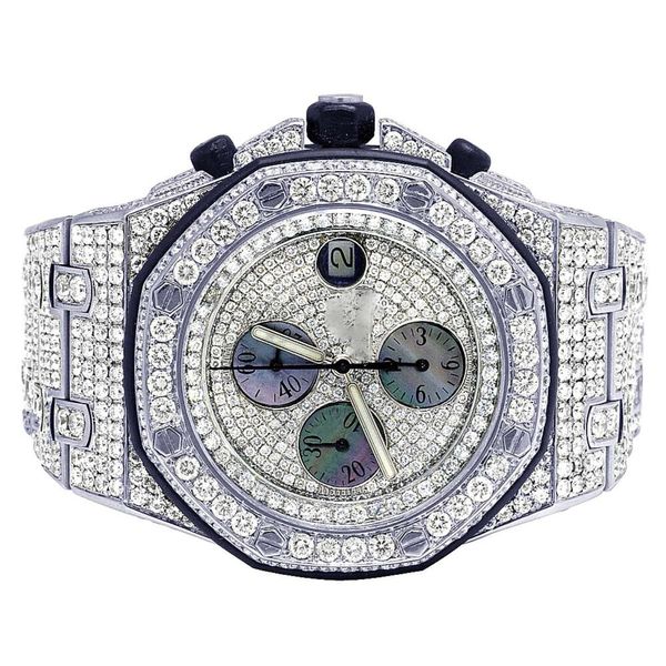 Haute qualité supérieure sur le prix d'usine Def Lab Lab Grown Diamond Iced Out Watch