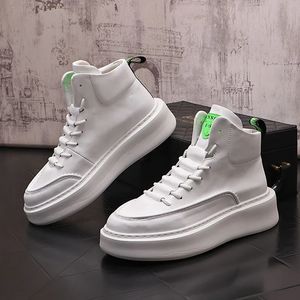 Hauts pour hommes blanc noir casual plate-forme chaussures de Skateboard mocassins de luxe concepteur sport marche baskets Zapatos Hombre