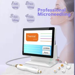 Hoog behandelingseffect voor huidverstrakking Gezichtslifting RF Microneedle Dot Matrix Gezicht Glad Reparatie Acne Litteken Schoonheidsinstrument