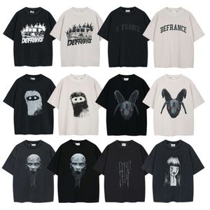 T-shirt manches courtes ample et polyvalent, Collection Arnodefrance, poupée Ninja, imprimé Graffiti, étiquette tendance, Version haute