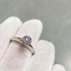 Avoir un tampon et une boîte 1-3 karat anneaux de diamant Anelli Moissanite 925 STOIR SIRGE COUPLE FEMMES MARRIVEMENT MUDE