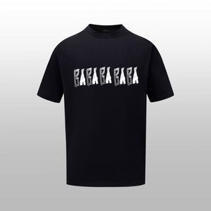 Version haute d'été pour hommes et femmes même T-shirt de créateur en coton T-shirt décontracté réfléchissant en vrac Alphabet imprimé chemise à manches courtes Hip Hop street wear T-shirt