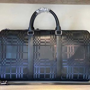 Hoge versie reistas Designer schouder handtas Top lederen geruite handrugzak Luxe buitensporten Zakelijke instaptas