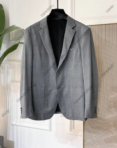 Hoge versie westerse heren blazers 24ss designer lente luxe uitloper jas letterprint patchwork jassen heren casual lichtgewicht jas 3 kleuren