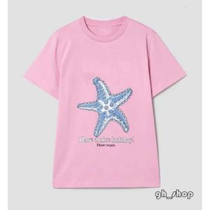Versión alta Camisetas para mujer Camisa de diseñador Estampado de fresa Casual Cuello redondo Camiseta suelta de manga corta de algodón para mujer 5014