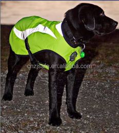 Gilet de sécurité pour animaux de compagnie à haute visibilité pour les chiens rencontre EN13356 / EN1150 gilet utilitaire