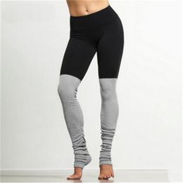 Cintura alta Fitness Gym Leggings Trajes de yoga Mujeres Medias de energía sin costuras Entrenamiento Correr Ropa deportiva Pantalones Hollow Sport Trainning Wear 017