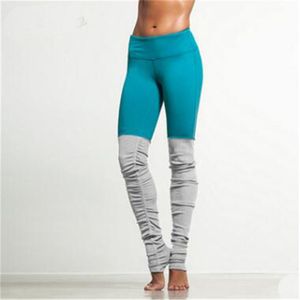 Taille haute Fitness Gym Leggings Yoga tenues femmes collants énergétiques sans couture entraînement en cours d'exécution pantalons de Sport creux Sport vêtements d'entraînement 018