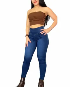 Hoge Taille Flare Jeans voor Vrouwen Zomer 2024 Skinny Bell Bottom Jean Broek Vrouw Butt Lady Sexy Push Up Denim broek Lente j5dx #