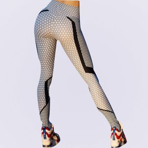 Leggings imprimés taille haute pour femmes impression numérique 3D Leggins pantalon slim femmes entraînement Leggings Push Up 2019