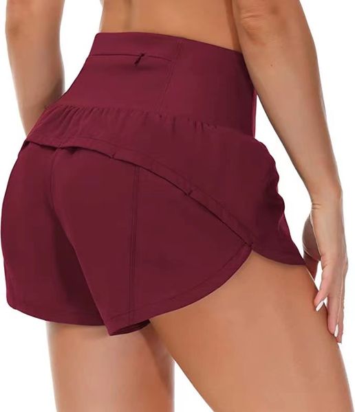 Short taille haute femmes nouvel été court course décontracté course Gym survêtement pantalon lâche Yoga Shorts Fitness sous-vêtements de sport jambières d'exercices 12 styles