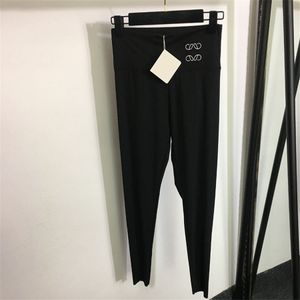 Femmes à haute attente à vélo de pantalon legging lettres