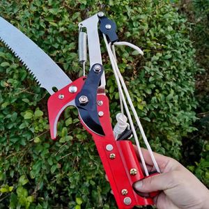 Ciseaux de branche de Lopper à haute altitude, coupe-scie extensible pour l'élagage des arbres fruitiers, outil de coupe de jardin, goutte 231228