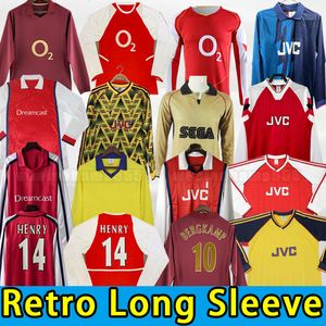 Highbury Home Football Shirt Soccer Jerseys Vintage Pires Henry Reyes Retro Bergkamp Adams Persie Galla Classic Wright 00 04 02 05 11 12 88 90 95 96 98 99 1978