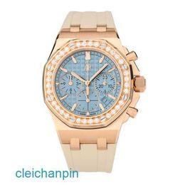 Highend AP Wrist Watch 26231or.zz.A085CA.01 Royal Oak 18K Rose Gold Diamond Set Automatic Mechanical Womens Watch