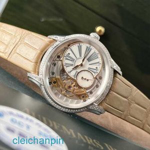 Highend AP Wrist Watch Millennium 77247BC ZZ A813CR.01 Manuel Mécanique 18K Platinum Diamond Luxury Womens Watch