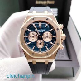 Highend AP Wrist Watch Royal Oak Series 26331or OO D315CR.01 Watch 18K Rose Gold Mens mécanique montre