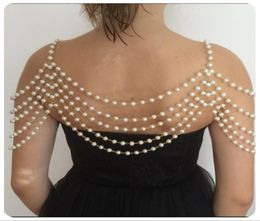 Highend Collier de chaîne de perle multicouche élégante Pendants femmes Chaîne de mariée Bijoux Bijoux Collier 645679