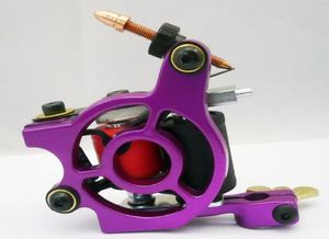 Highend Lowcarbone Steel Tattoo Machine Gun Permanent Maquillage 10 Coils enroulé Gun tatouage pour Bodyart 111048725408337